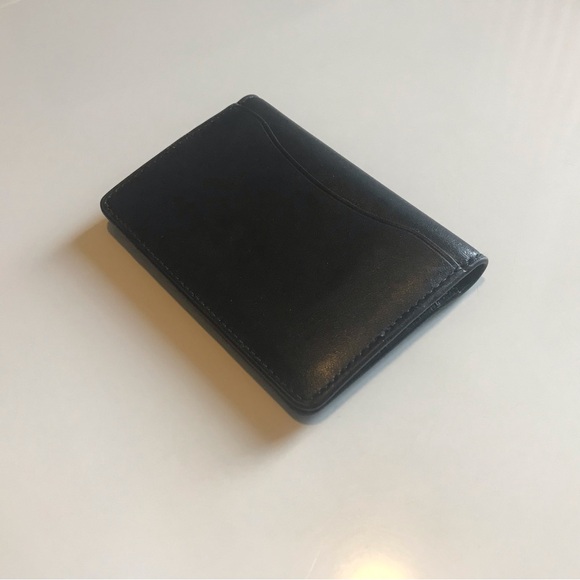 Coach Black Leather Bifold ID Wallet - Picture 2 of 7